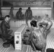 Yakuza Public Baths, Japan, 1947